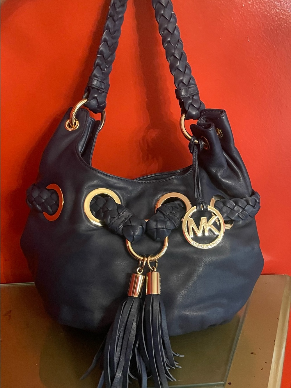 Michael Kors Shoulder Bag Navy